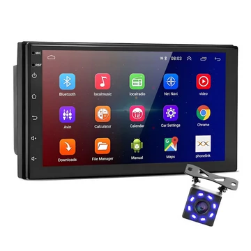 Autórádió 2-DIN, android 12, tolató kamera, 7 hüvelykes TFT kijelző RenewForce WDS-40