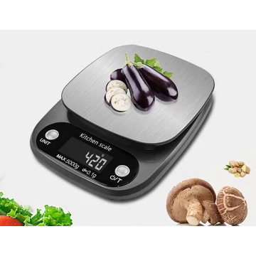 Digitális konyhai mérleg - ezüst C305