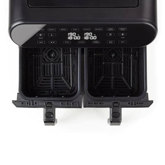 Air Fryer Infinity PRO XXL légsütő 2 in 1 kosárral 8L, 1700W