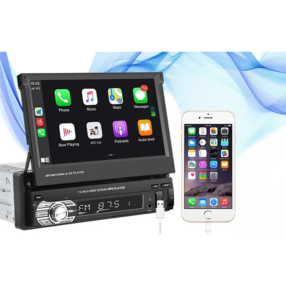 Podofo A3503 Carplay&Android Auto, WiFi autós monitor 6,86''