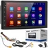 Autórádió 2-DIN, android 12, 7 hüvelykes TFT kijelző RenewForce WDS-40